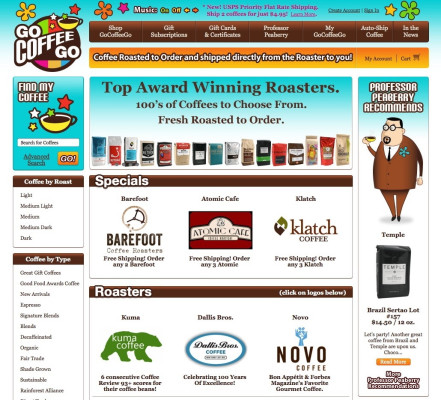 Gocoffeego website