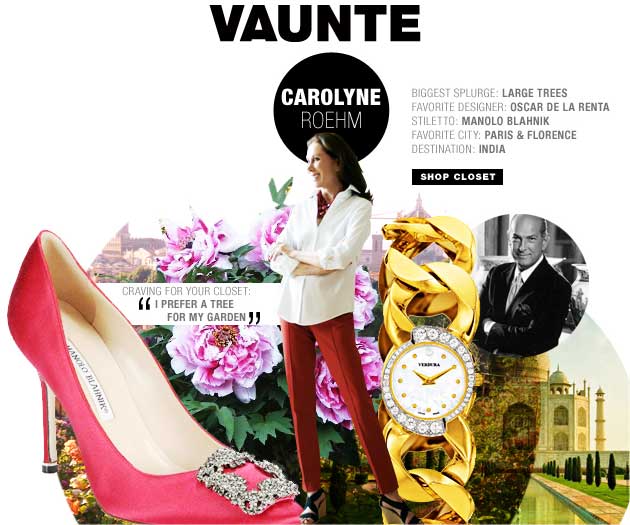 Vaunte | Carolyn Roehm
