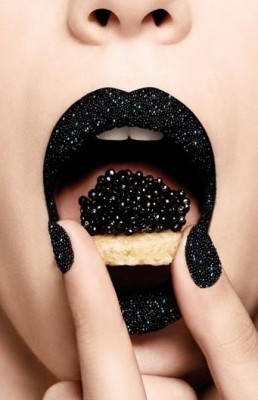 caviar lips